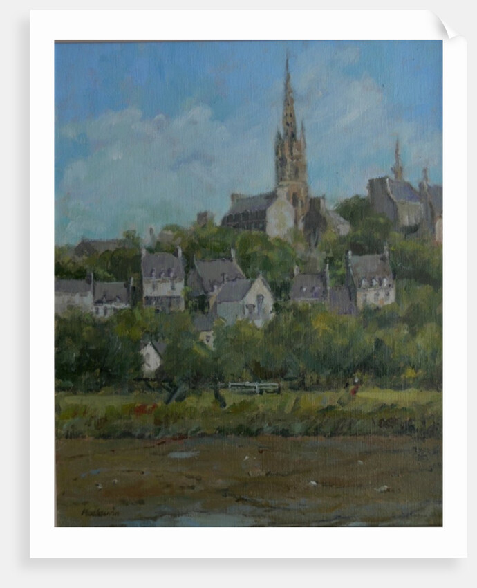 Pont Croix, Brittany, 2007 by Pat Maclaurin