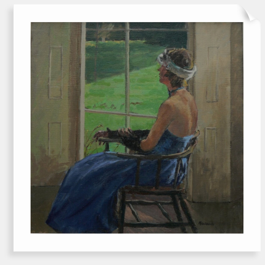 The Blue Dress, 2009 by Pat Maclaurin