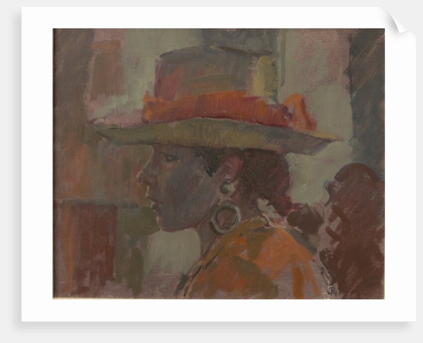 The straw hat, 2006 by Pat Maclaurin