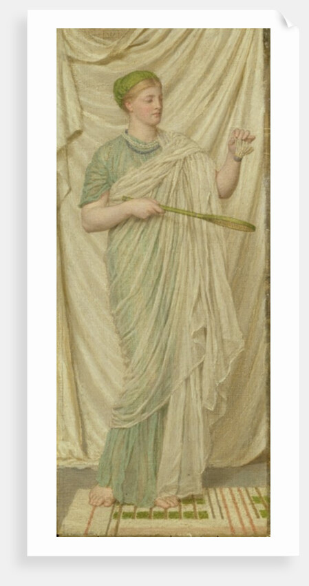 Shuttlecock and Battledore, 1872 by Albert Joseph Moore