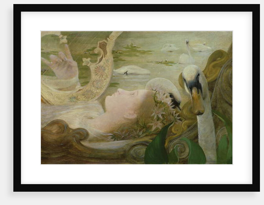 Ophelia, 1893 by Constant Montald