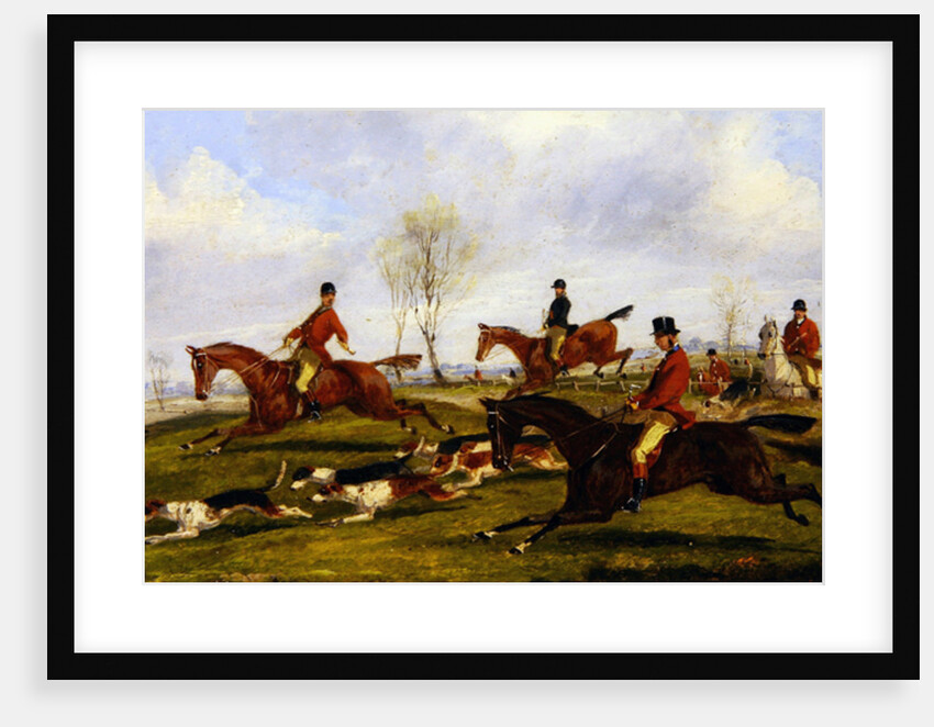 Hunting Scene by Henry Thomas Alken