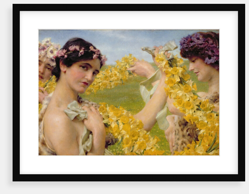 When Flowers Return, c.1911 by Lawrence Alma-Tadema