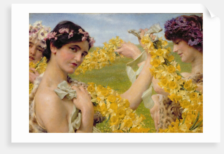 When Flowers Return, c.1911 by Lawrence Alma-Tadema