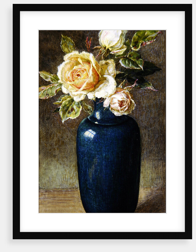 Vase of Roses by Helen Cordelia Coleman Angell