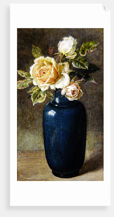 Vase of Roses by Helen Cordelia Coleman Angell