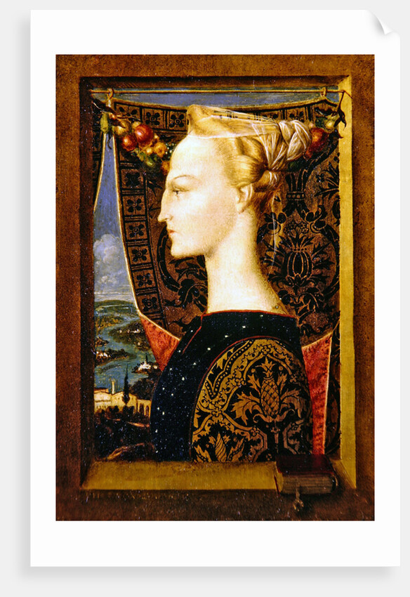 Portrait in Profile, 1917 by Theodor Baierl