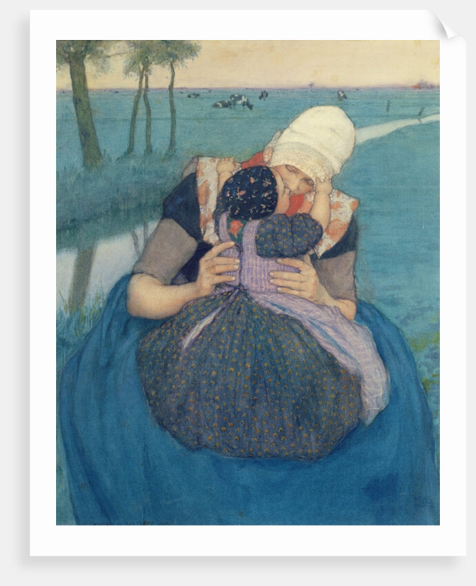 Mother and Child, 1900 by Charles William Bartlett