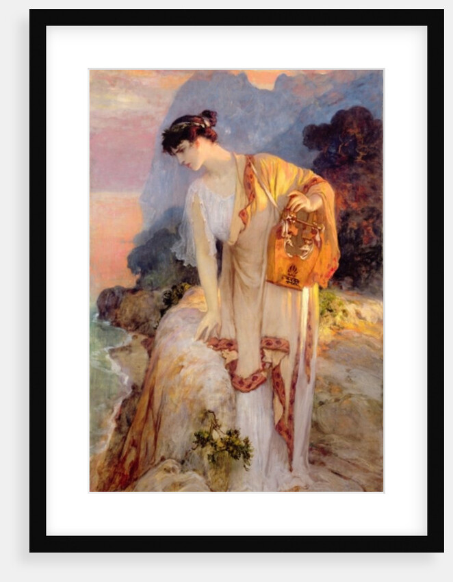 Sappho c. 1910 by Frederick Arthur Bridgman