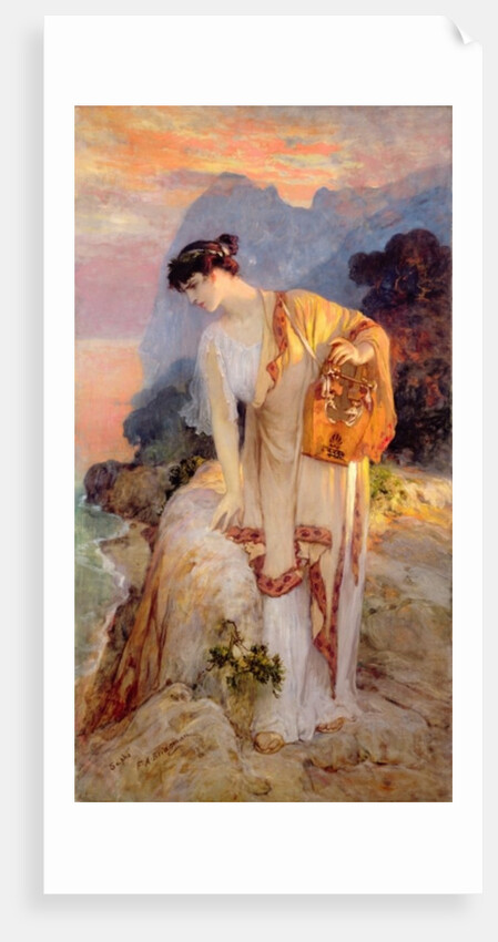 Sappho c. 1910 by Frederick Arthur Bridgman