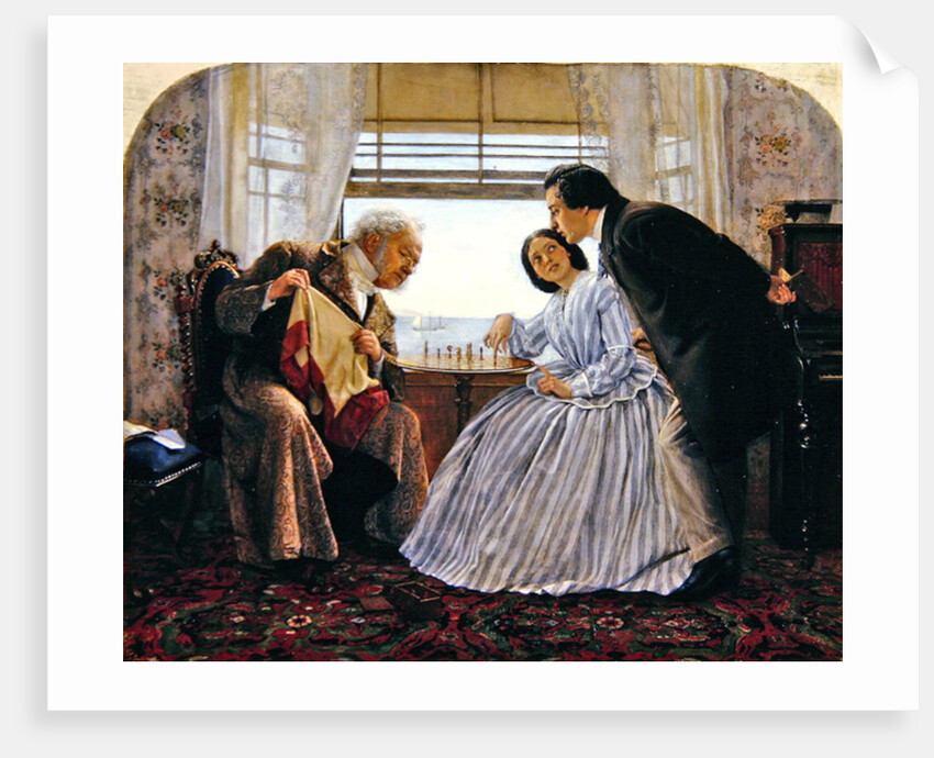 The Chess Players, 1860 by Joseph Clark