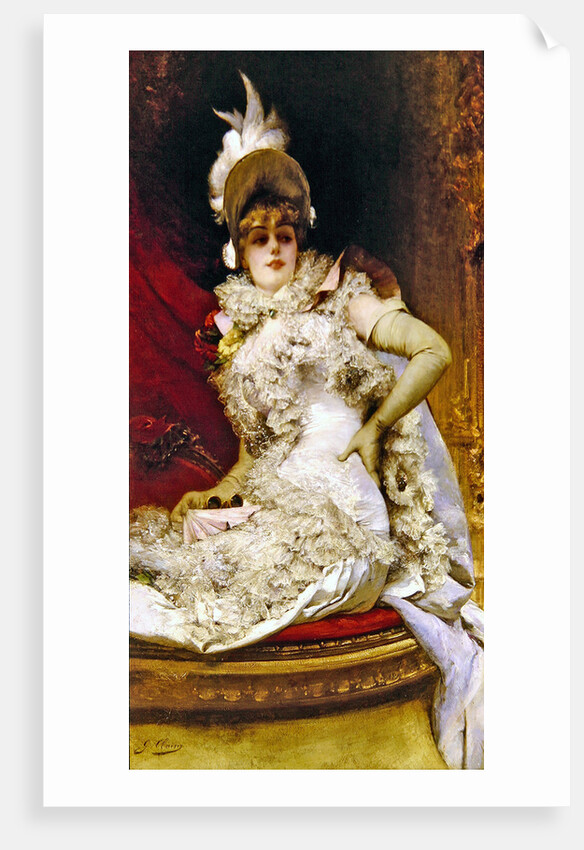 At the Opera by Georges Clairin