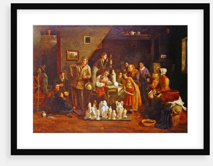 Italian Image - Boys at a Roadside Alehouse, 1849 by James Collinson