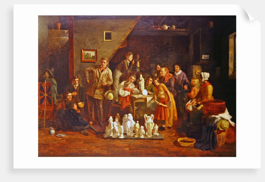 Italian Image - Boys at a Roadside Alehouse, 1849 by James Collinson