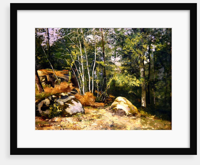 Coin de Foret by Gustave Courbet