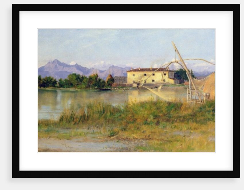 Etruscan Scene, the Carrara Mountains by Matthew Ridley Corbet