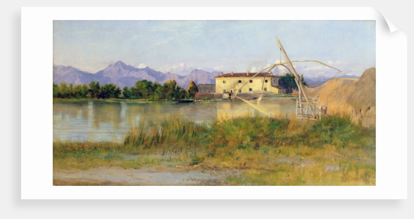 Etruscan Scene, the Carrara Mountains by Matthew Ridley Corbet