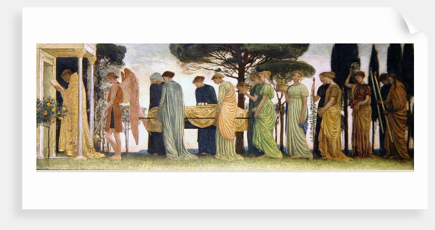 The Death of the Year, 1872 by Walter Crane