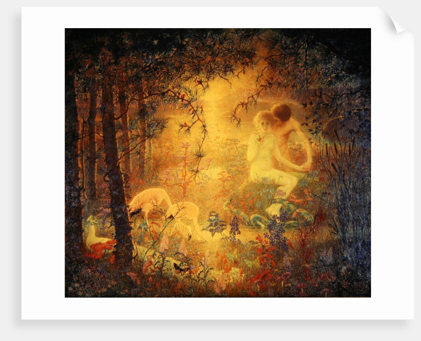 The Garden of Eden by French School