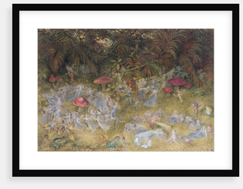 Fairy Rings and Toadstools, 1875 by Richard Doyle