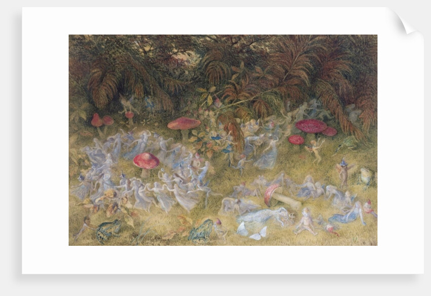 Fairy Rings and Toadstools, 1875 by Richard Doyle