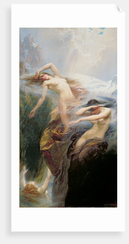 The Mountain Mists or, Clyties of the Mist, 1912 by Herbert James Draper