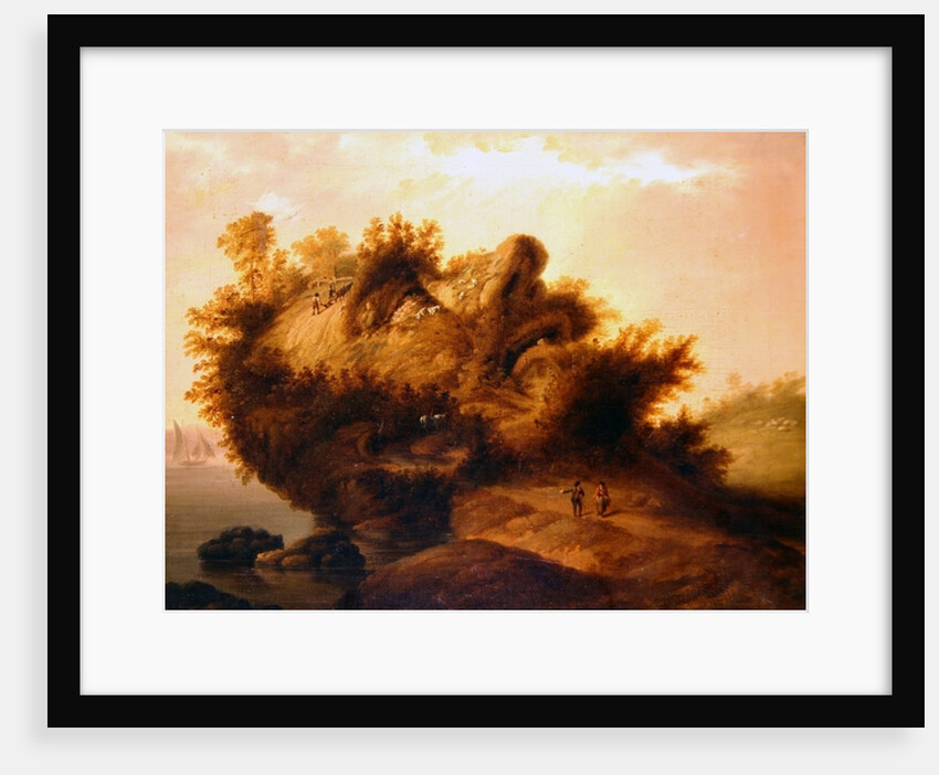 Landscape Head by English School