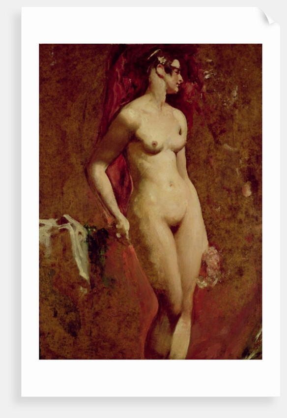 Nude Female Standing by William Etty