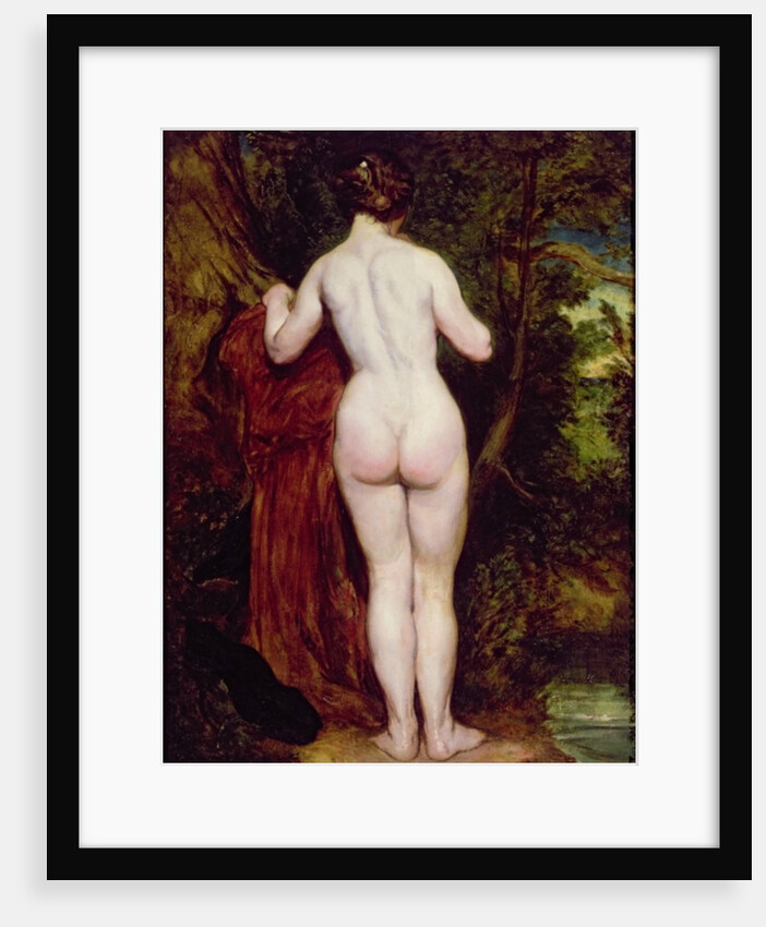Standing Female Nude by a Stream, 1825 by William Etty