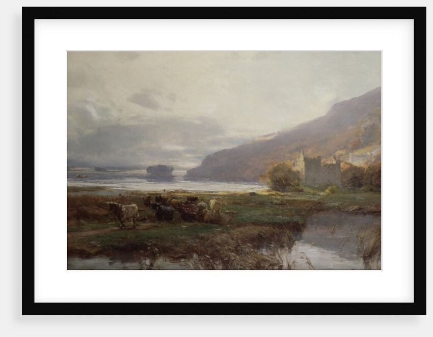 Kilchurn Castle, Lock Awe, 1879 by David Farquharson