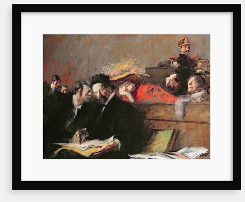 Court Audience, 1908 by Jean Louis Forain