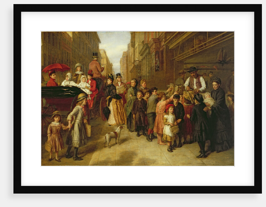 Poverty and Wealth, 1888 by William Powell Frith