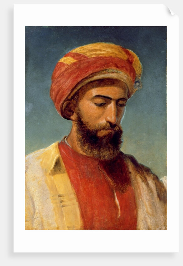 Portrait of a Man in a Turban by William Gale