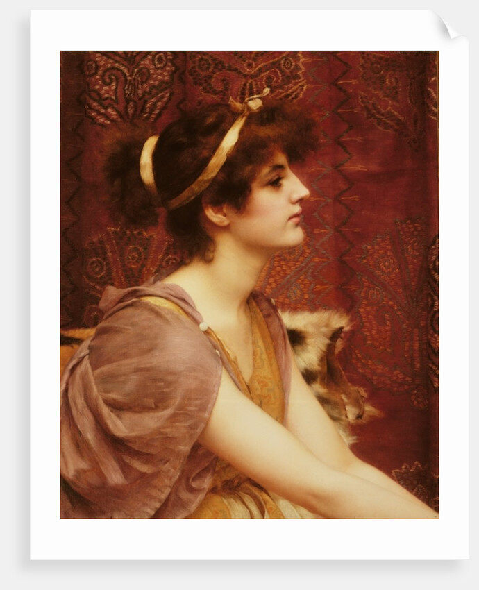 A Classical Beauty, 1892 by John William Godward