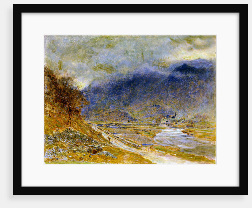 Mountain Mist, 1870 by Albert Goodwin