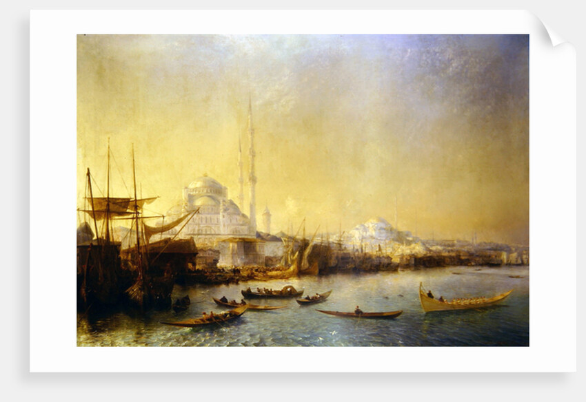 An Extensive View over Constantinople and the Golden Horn, 1840 by Jean Antoine Theodore Gudin