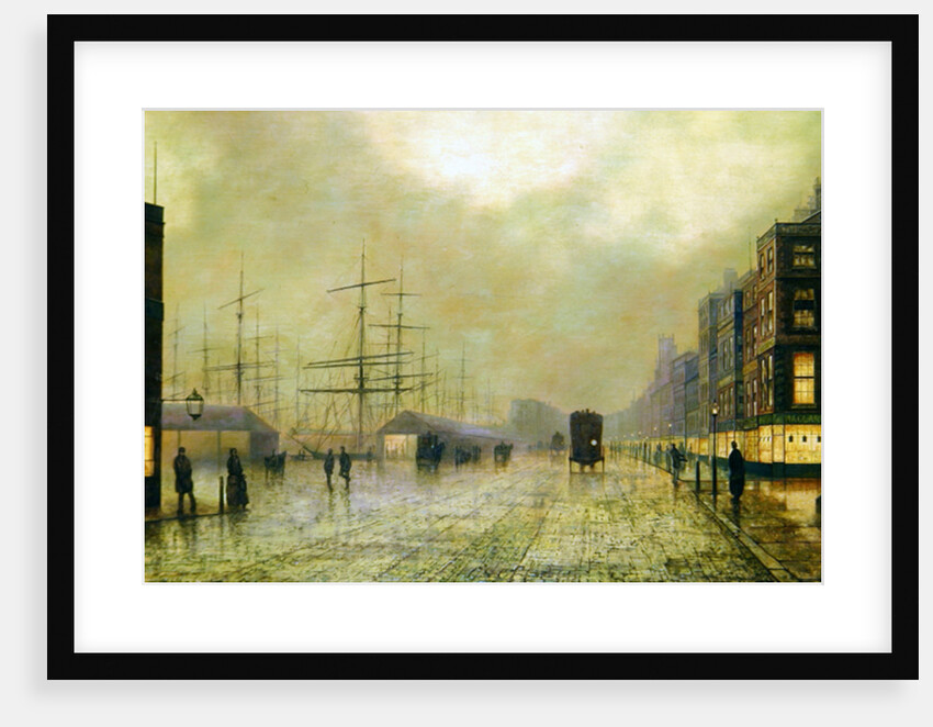 Glasgow Docks by John Atkinson Grimshaw