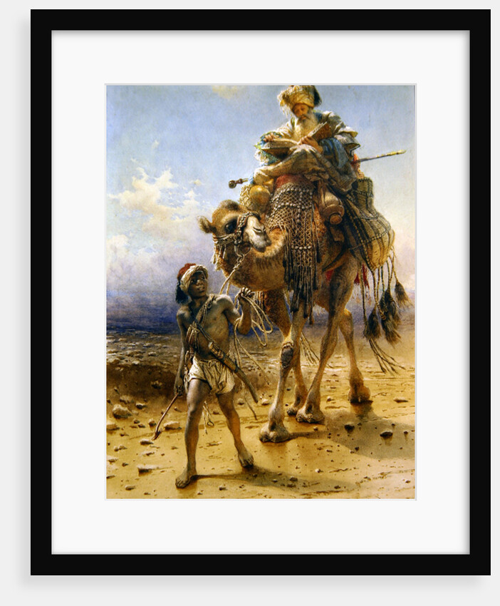 Crossing the Desert, 1869 by Carl Haag