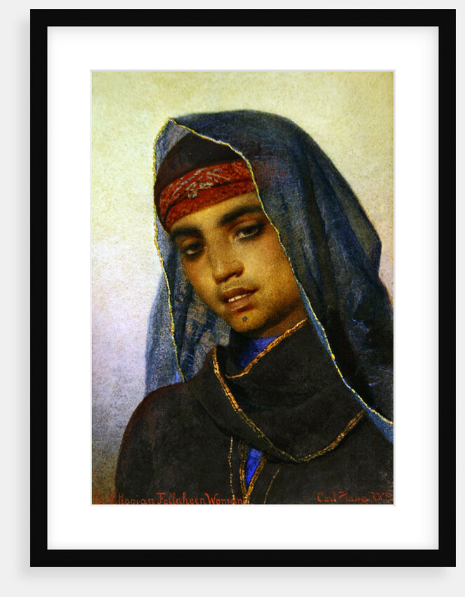 An Ethiopian Fellaheen Woman by Carl Haag