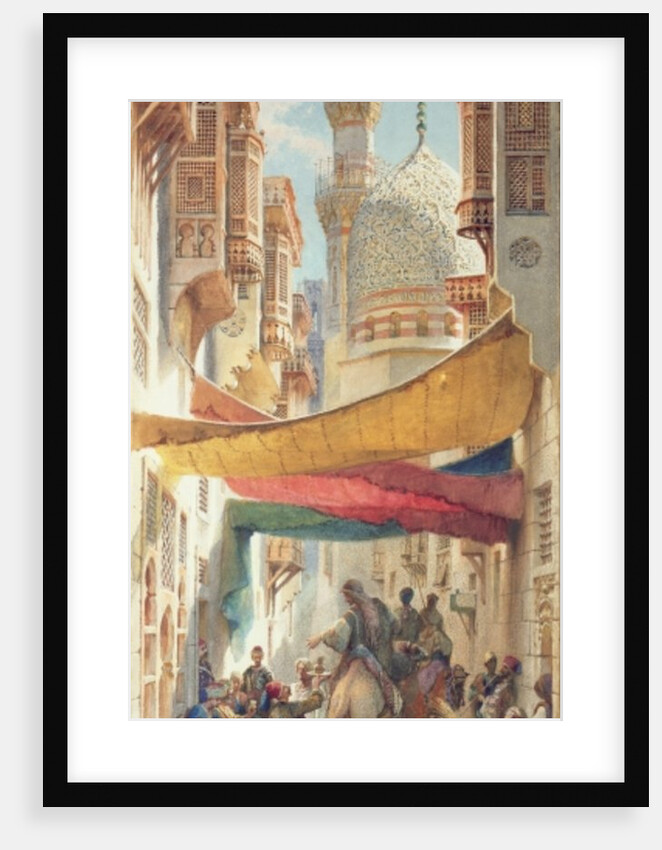 A Street in Cairo, 1890 by Carl Haag