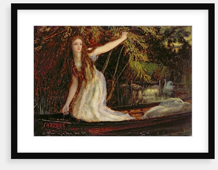 The Lady of Shalott by Arthur Hughes