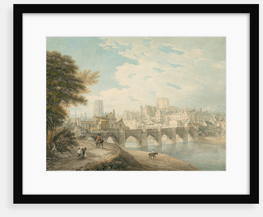 Durham, Misty with Colliery Smoke by Alfred William Hunt