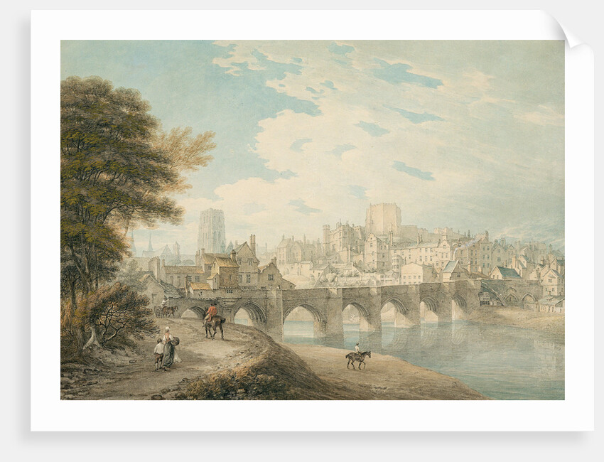 Durham, Misty with Colliery Smoke by Alfred William Hunt