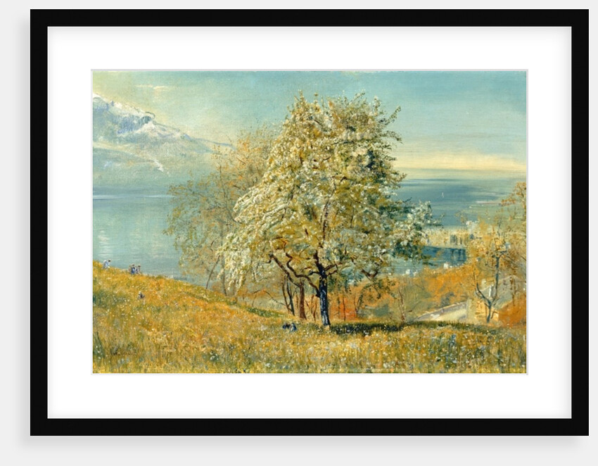 The Lake of Geneva, c.1880-1882 by John William Inchbold