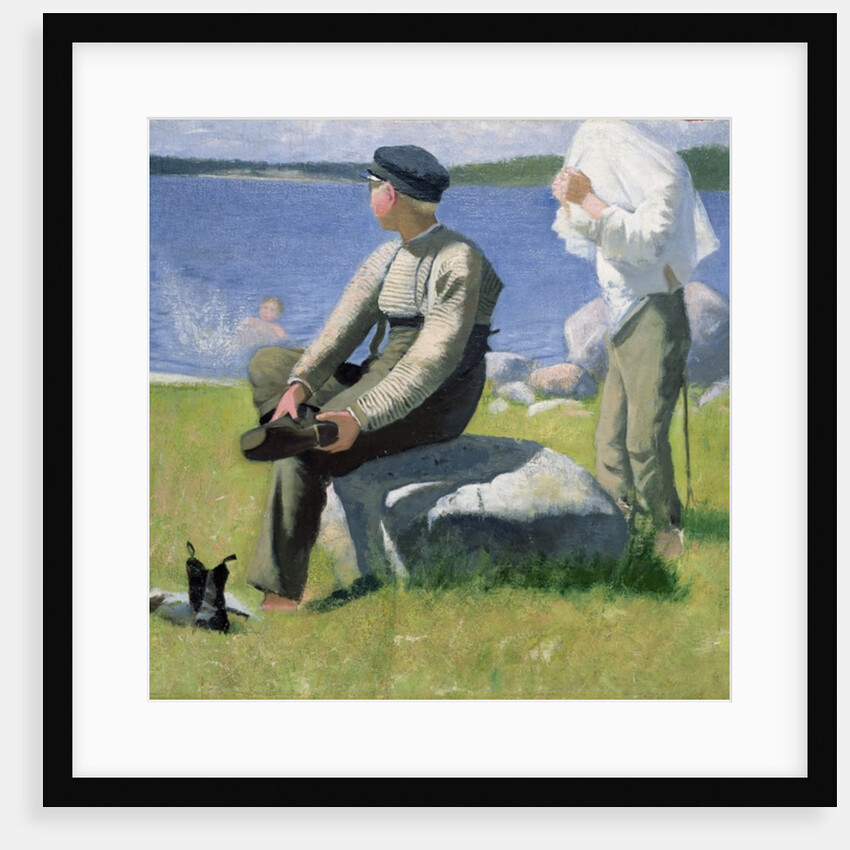 Study for 'Boys on the Beach', 1884 by Eugene Jansson