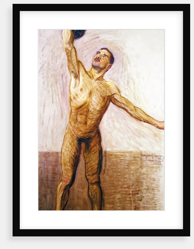 Heavy Weight Lifter, 1912 by Eugene Jansson