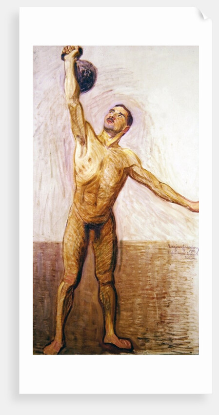 Heavy Weight Lifter, 1912 by Eugene Jansson