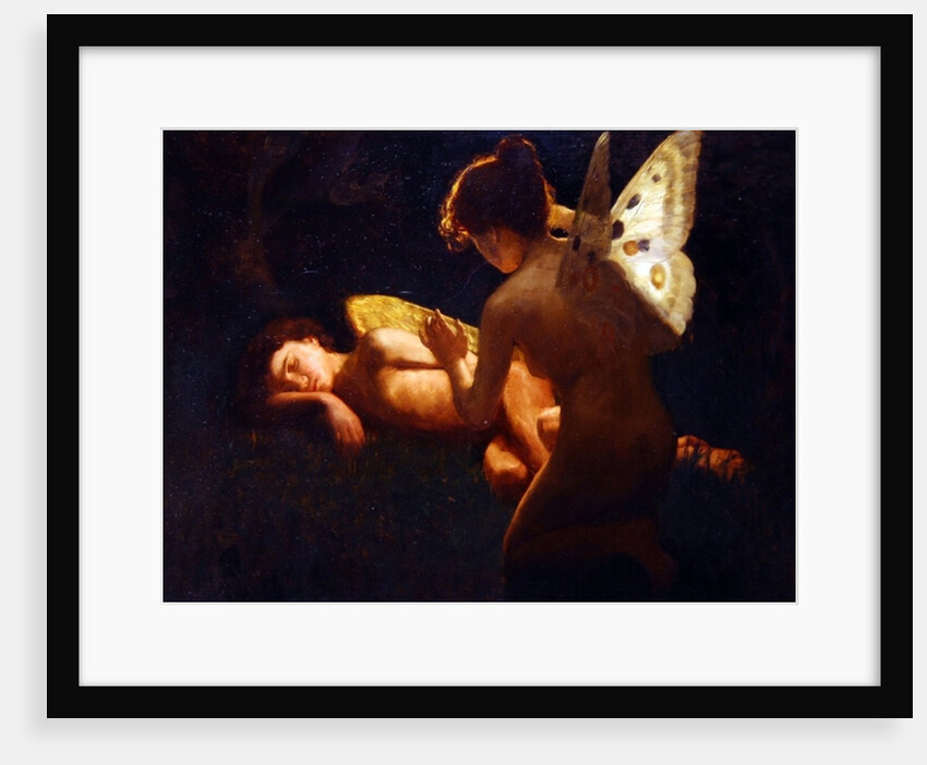 Cupid and Psyche, 1898 by Middleton Jameson