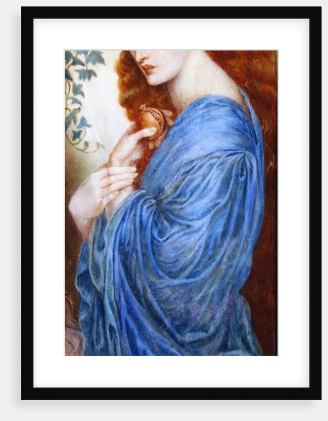 Proserpine after Gabriel Dante Rossetti, c.1890 by A. Corsi Lalli