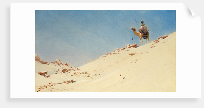 The Desert Warrior, c.1900 by Augustus Osborne Lamplough